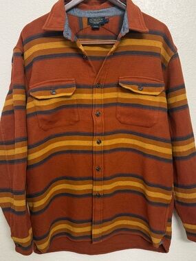 Pendleton Striped Button-Up Shirt